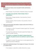 BSN 225 HESI Fundamentals Exam Prep 2026&sol;2027 &vert; &NewLine;Questions & Correct Answers &vert; Graded A&plus;&vert;Nightingale &NewLine;College
