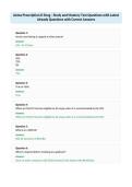 Aetna Prescription D Drug - Study and Mastery Test Questions with Latest&NewLine;Already Questions with Correct Answers
