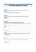 Aetna Individual Prescription Drug Plans --Mastery Test Questions with&NewLine;Latest Already Questions with Correct Answers