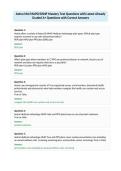 Aetna MA&sol;MAPD&sol;DSNP Mastery Test Questions with Latest Already&NewLine;Graded A&plus; Questions with Correct Answers