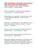 PHR Certification Questions and Answers &lpar;Top Grade Assured&rpar; 2026 Update&period;
