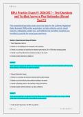 RDA Practice Exam &num;1 2026&sol;2027 &ndash; Test Questions and Verified Answers Plus Rationales &lpar;Brand New&excl;&excl;&excl;&rpar;