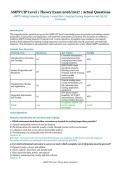 AMPP CIP Level 1 Theory Exam &ndash; AMPP Coating Inspector Program &ndash; 2026&sol;2027 Edition &ndash; Questions and Answers for Aspiring Coating Inspectors and QA&sol;QC Personnel