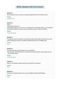 Premium Package-&semi;&semi; AETNA  Exams with VERIFIED Answers 