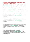 Biol 373 quiz 4ab Exam Questions and Answers &lpar;Latest 2026