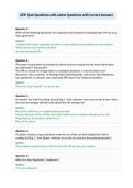 AFIP Quiz Questions with Latest Questions with Correct Answers