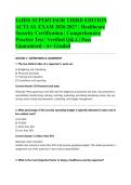 IAHSS SUPERVISOR THIRD EDITION ACTUAL EXAM 2026&sol;2027 &vert; Healthcare Security Certification &vert; Comprehensive Practice Test &vert; Verified Q&A &vert; Pass Guaranteed - A&plus; Graded&NewLine;