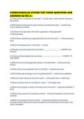 CARDIOVASCULAR SYSTEM TEST PAPER QUESTIONS AND ANSWERS RATED A&period;pdf