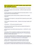 HVAC EXCELLENCE AIR CONDITIONING EXAM QUESTIONS AND ANSWERS RATED A&period;pdf
