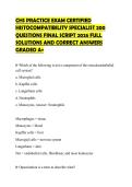 CHS&lowbar;PRACTICE&lowbar;EXAM&lowbar;CERTIFIED&lowbar;HISTOCOMPATIBILITY&lowbar;SPECIALIST&lowbar;200&lowbar;QUESTIONS &lpar;2&rpar;