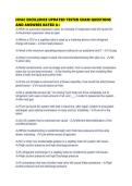 HVAC EXCELLENCE UPDATED TESTED EXAM QUESTIONS AND ANSWERS RATED A&period;pdf