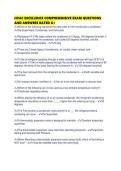 HVAC EXCELLENCE COMPREHENSIVE EXAM QUESTIONS AND ANSWERS RATED A&period;pdf
