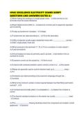 HVAC EXCELLENCE ELECTRICITY EXAMS SCRIPT QUESTIONS AND ANSWERS RATED A&period;pdf