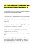 CHT COMPREHENSIVE STUDY GUIDE 2026 QUESTIONS WITH ANSWERS GRADED A&plus;