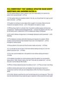 PCA COMPETENCY TEST GEORGIA UPDATED EXAM SCRIPT QUESTIONS AND ANSWERS RATED A&period;pdf