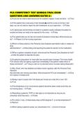 PCA COMPETENCY TEST GEORGIA FINAL EXAM QUESTIONS AND ANSWERS RATED A&period;pdf