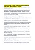 CORRECTIONAL OFFICER SOCE COMPREHENSIVE EXAM QUESTIONS AND ANSWERS RATED A&period;pdf