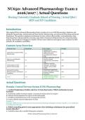 NU650&colon; Advanced Pharmacology Exam 2 &ndash; Herzing University Graduate School of Nursing &ndash; 2026&sol;2027 Edition &ndash; Questions and Answers for MSN and NP Candidates
