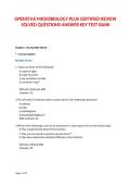OPENSTAX MICROBIOLOGY PLUS CERTIFIED REVIEW SOLVED QUESTIONS ANSWER KEY TEST BANK&NewLine;&NewLine;