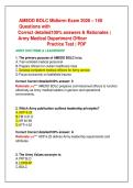 HESI A2 &lpar;Anatomy & Physiology&rpar; V1 V2 &NewLine;Questions and  &NewLine;Answers 2026 SCREENSHOTS &vert; PDF