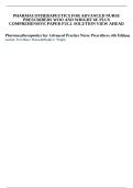 PHARMACOTHERAPEUTICS FOR ADVANCED NURSE PRESCRIBERS WOO AND WRIGHT 6E PLUS COMPREHENSIVE PAPER FULL SOLUTION VIEW AHEAD&NewLine;