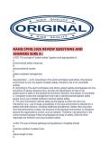 NAHQ CPHQ 2026 REVIEW QUESTIONS AND ANSWERS SURE A&period;pdf&NewLine;&NewLine;1&period; Document information