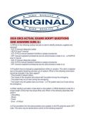 2026 CBCS ACTUAL EXAMS SCRIPT QUESTIONS AND ANSWERS SURE A&period;pdf