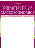 PRINCIPLES OF MACROECONOMICS 3RD EDITION BY BETSEY STEVENSON JUSTIN WOLFERS ALL MASTER FILE ACCURATE RESPONSES PROFESSIONAL RATIONALES TEST BLUEPRINT&NewLine;