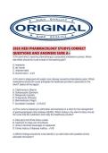 2026 HESI PHARMACOLOGY STUDYS CORRECT QUESTIONS AND ANSWERS SURE A&period;pdf