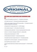 NCC EFM 2026 QUESTIONS AND ANSWERS SURE A&period;pdf