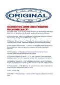 NCC EFM REVIEW EXAMS CORRECT QUESTIONS AND ANSWERS SURE A&period;pdf