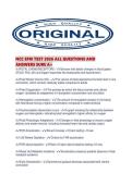 NCC EFM TEST 2026 ALL QUESTIONS AND ANSWERS SURE A&period;pdf