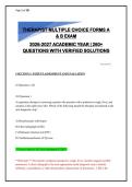 Respiratory Therapy Exam Prep 2026-2027 &vert; 260&plus; Practice Questions with Rationales &vert; ABG&comma; Ventilation&comma; & NICU