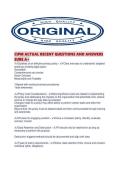 CIPM ACTUAL RECENT QUESTIONS AND ANSWERS SURE A&period;pdf