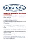 CPHON RECENT EXAMS UPDATED QUESTIONS AND ANSWERS SURE A&period;pdf