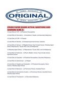 CPHON PAPER EXAMS ACTUAL QUESTIONS AND ANSWERS SURE A&period;pdf
