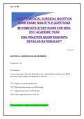 Nursing Med-Surg Exam Prep 2027 &vert; 200&plus; Practice Questions with Detailed Rationales &vert; Cardiovascular&comma; Respiratory&comma; GI&comma; Endocrine & Renal