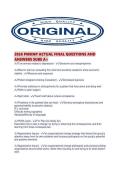 2026 PMHNP ACTUAL FINAL QUESTIONS AND ANSWERS SURE A&period;pdf