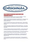2026 PMHNP EXAMINER QUESTIONS AND ANSWERS SURE A&period;pdf