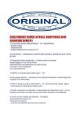 2026 PMHNP PAPER ACTUAL QUESTIONS AND ANSWERS SURE A&period;pdf
