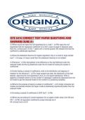 ISYE 6414 CORRECT TEST PAPER QUESTIONS AND ANSWERS SURE A&period;pdf