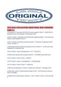 ISYE 6644 EVALUATION QUESTIONS AND ANSWERS SURE A&period;pdf