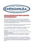 ISYE 6644 MIDTERM EXAM CORRECT QUESTIONS AND ANSWERS SURE A&period;pdf