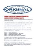 AMMO 18 UPDATED COMPREHENSIVE EXAM QUESTIONS AND ANSWERS SURE A&period;pdf