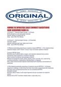 AMMO 18 UPDATED 2026 CORRECT QUESTIONS AND ANSWERS SURE A&period;pdf