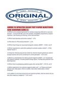 AMMO 18 UPDATED EXAM TEST PAPER QUESTIONS AND ANSWERS SURE A&period;pdf