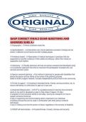 QASP CORRECT FINALS EXAM QUESTIONS AND ANSWERS SURE A&period;pdf