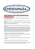 QASP UPDATED 2026 ACTUAL QUESTIONS AND ANSWERS SURE A&period;pdf
