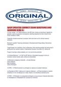 QASP UPDATED CORRECT EXAM QUESTIONS AND ANSWERS SURE A&period;pdf
