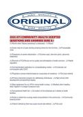 2026 ATI COMMUNITY HEALTH SCRIPTED QUESTIONS AND ANSWERS SURE A&period;pdf